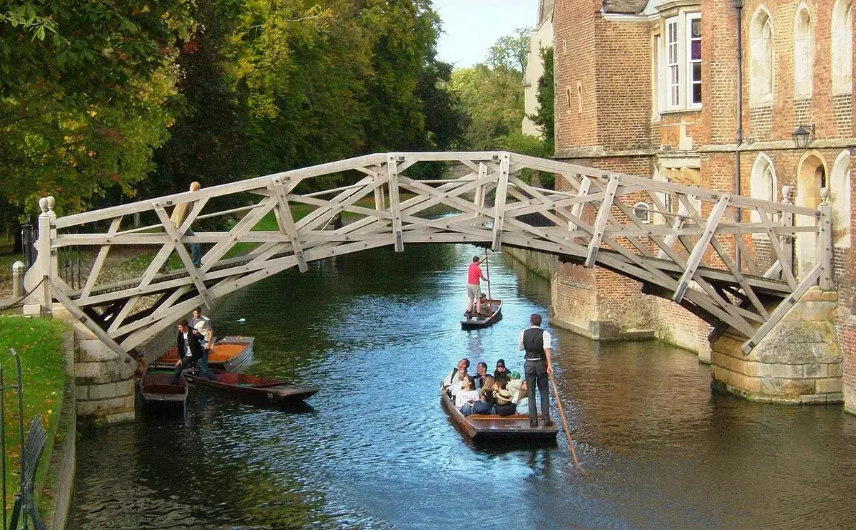 Mathematical Bridge — Landmark, City Centre, Cambridge